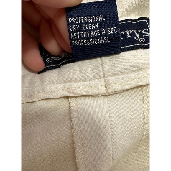 Burberry's vintage cream blazer and pants set suit size 14P - Picture 4 of 16